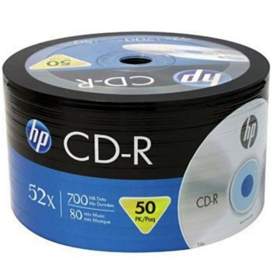 HP CD-R 700MB/80min 52X  50li Paket
