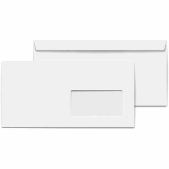 Zarfsan Diplomat Zarf 105x240mm 90gr Beyaz Silikonlu