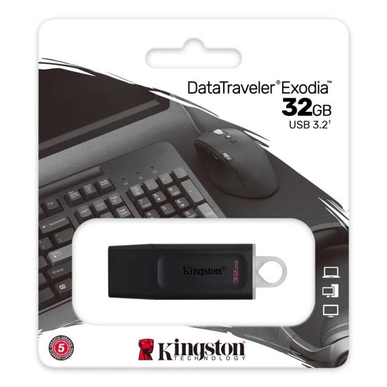 Kingston Data Traveler Bellek 32GB USB DTX 3.2