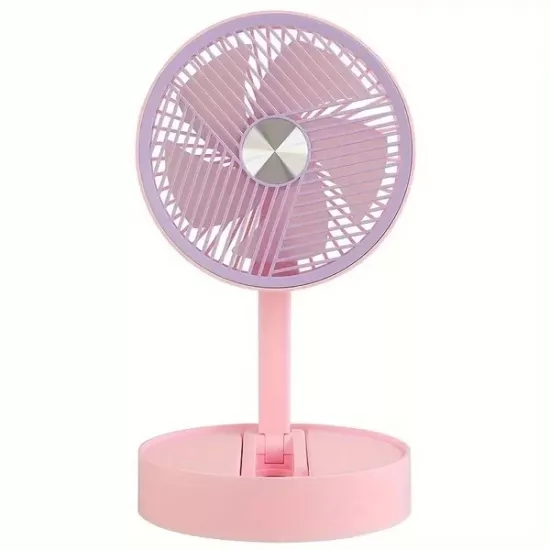 Fanix FNX-8056 Fan Yuvarlak Renkli Yükseklik Ayarlı 33cm (4 Renk) 1200 mAH 
