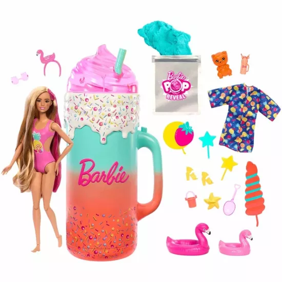 Mattel HRK57 Barbie Pop Reveal Sürprizli Bardak Oyun Seti 