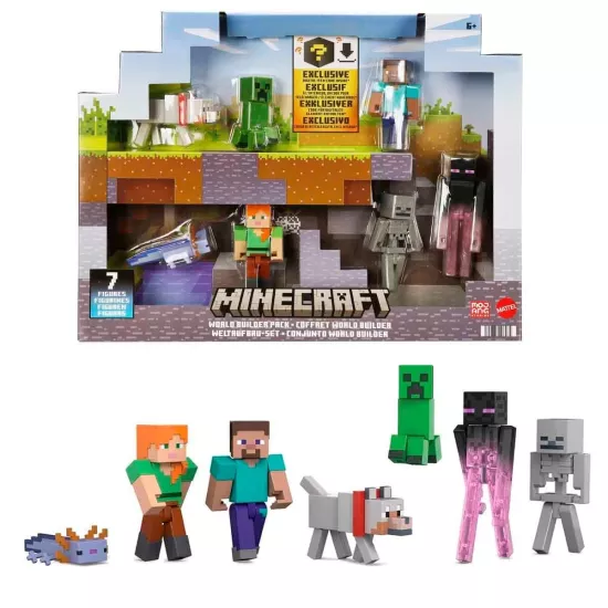 Mattel MTL-JFG66 Minecraft Overworld Seti