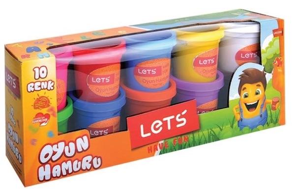 Lets L-83100 Oyun Hamuru 10 Renk