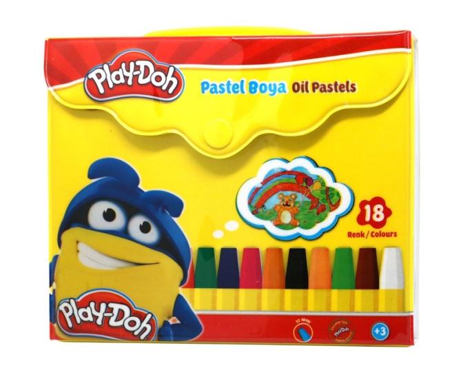 Playdoh PA006 Pastel Boya Çantalı 18 Renk