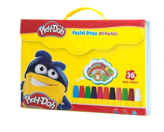 Playdoh PA008 Pastel Boya Çantalı 36 Renk