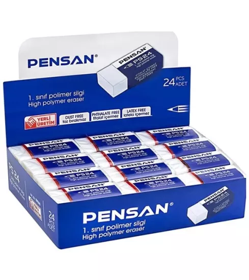 Pensan PSS-24 Silgi Beyaz Orta Boy