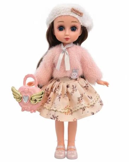 Ctoy QJ171B Klasik Moda Aksesuarlı Oyuncak Bebek 