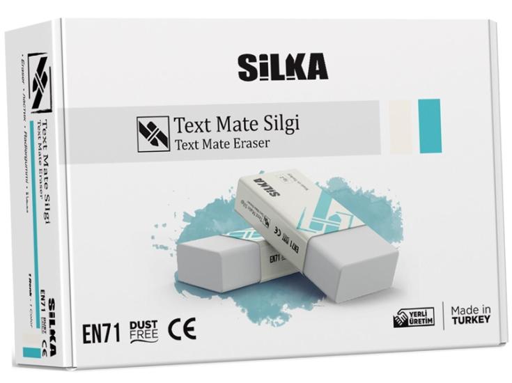 Silka SG.2 Text Mate Silgi Beyaz Orta Boy