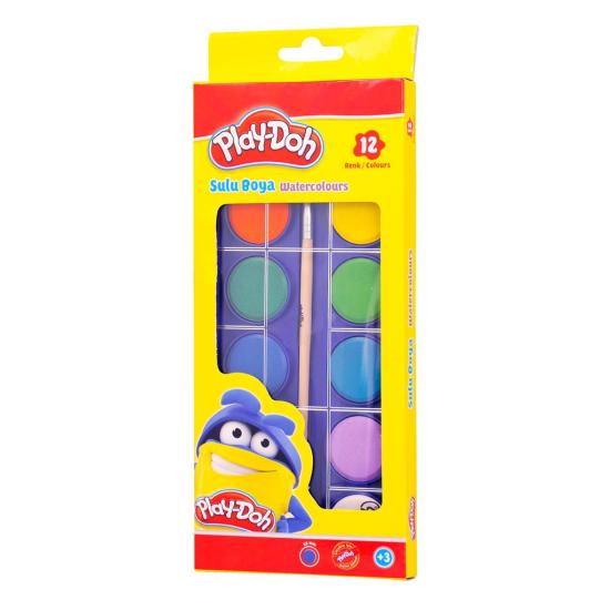 Playdoh SU003 Suluboya 12 Renk