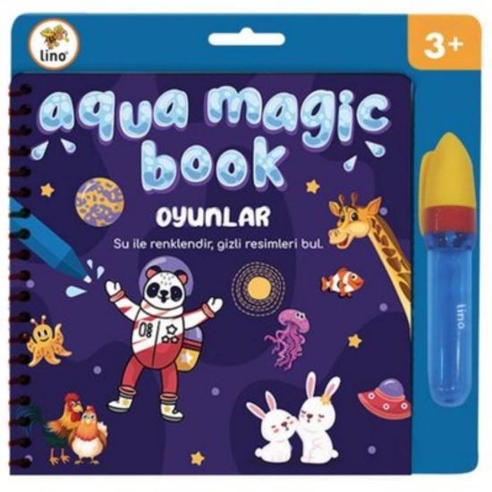 Lino TFL-1002 Aqua Magic Book Oyunlar (Sihirli Boyama Kitabı)