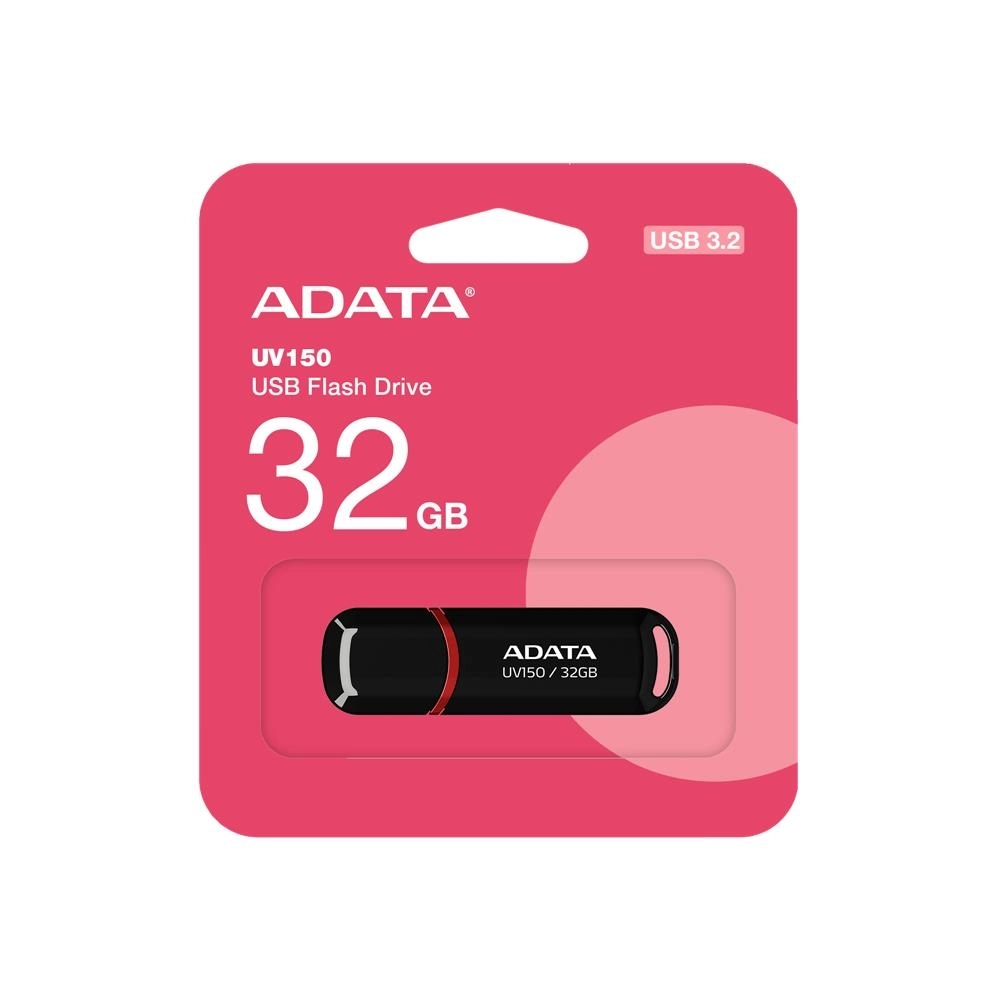 Adata UV150-32GB USB3.2 Black Flash Bellek